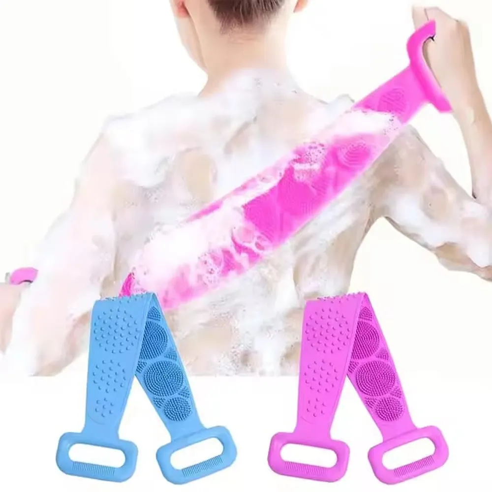 Premium Back Scrubber for Shower – Long Handle Belt for Full-Body Cleanse
